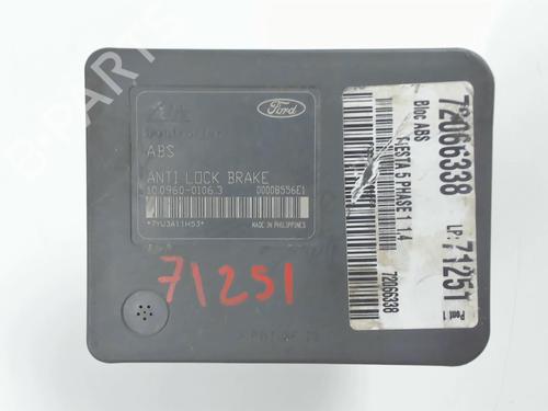 ABS Bremseaggregat FORD FIESTA V (JH_, JD_) 1.4 16V (80 hp) 20401026