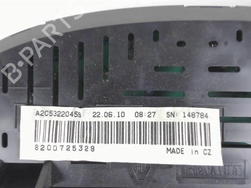 Instrument cluster RENAULT TWINGO II (CN0_) 1.2 16V (CN04, CN0B) | BP25265510C47 