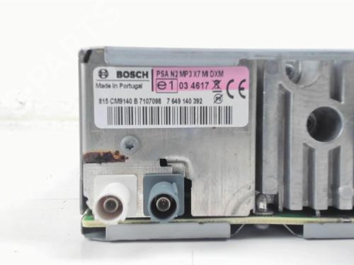Used Radio Radio CITROËN C5 III Break (RW_) 1.6 HDi 110 (112 hp) 20418277 20418277