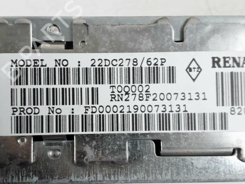 Radio RENAULT SCÉNIC I MPV (JA0/1_, FA0_) 1.9 dCi (JA05, JA1F) | BP29638832E6 