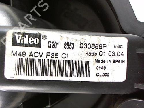 Heater blower motor CITROËN BERLINGO / BERLINGO FIRST Box Body/MPV (M_) 1.9 D 70 (MBWJZ, MCWJZ) | BP20455084M62 