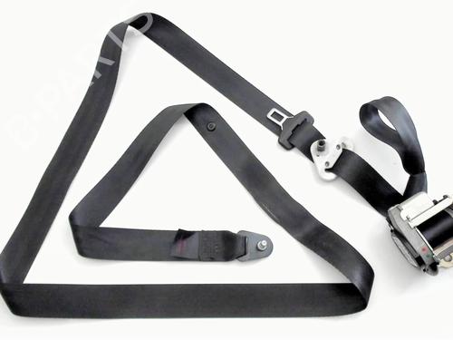 Used Front left seatbelt PEUGEOT 208 I (CA_, CC_) 1.2 VTI 82 (82 hp) 31124055