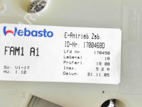 Sunroof engine PEUGEOT 307 SW (3H) 1.6 HDI 110 | BP21237610M60 