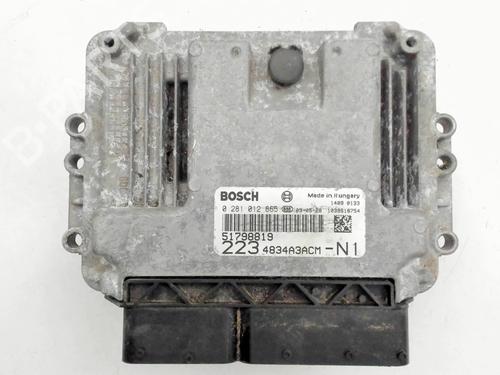 Engine control unit (ECU) FIAT DOBLO Box Body/MPV (223_) 1.9 JTD | BP39760200M57 - Image 3