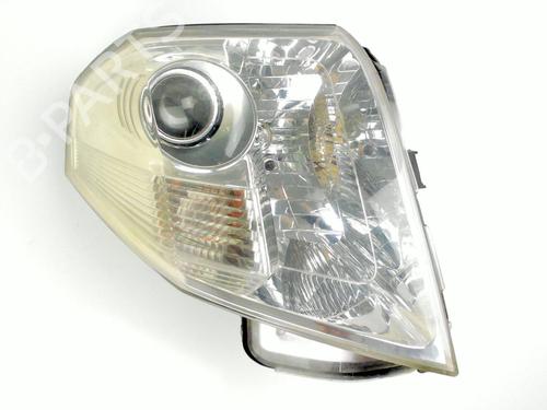 Used Left headlight Left headlight RENAULT VEL SATIS (BJ0_) 2.2 dCi (BJ0E, BJ0F) (150 hp) 20424761 20424761