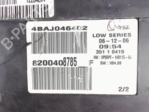 Instrument cluster RENAULT MEGANE II (BM0/1_, CM0/1_) 1.5 dCi (BM1F, CM1F) | BP20468806C47 