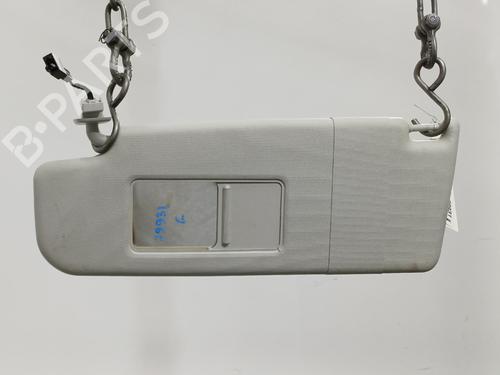 Left sun visor VW GOLF PLUS V (5M1, 521) 1.9 TDI | BP39607203I1 - Image 6