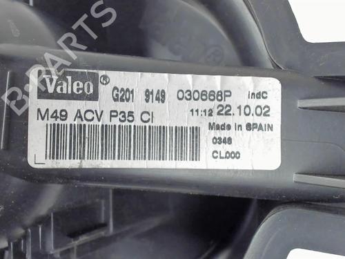 Used Heater blower motor CITROËN BERLINGO / BERLINGO FIRST Box Body/MPV (M_) 1.9 D 70 (MBWJZ, MCWJZ) (69 hp) 20447526