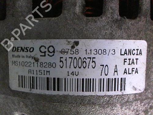 Alternator FIAT PANDA (169_) 1.2 (169.AXB11, 169.AXB1A) | BP20436144M7 