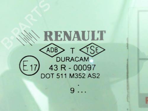 Front right door window RENAULT CLIO III (BR0/1, CR0/1) 1.5 dCi (C/BR0G, C/BR1G) | BP20424259C19 