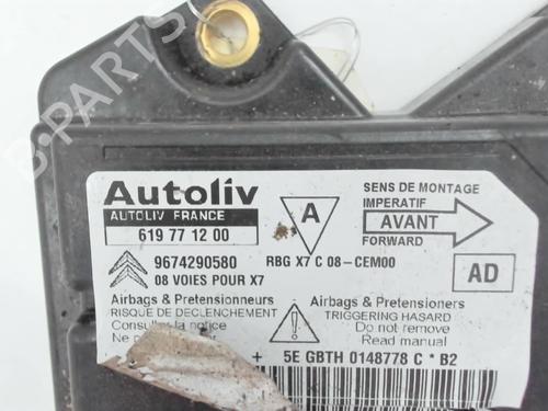 ECU airbags CITROËN C5 III (RD_) 1.6 HDi 110 (RD9HL0, RD9HR8, RD9HRA) | BP20439370M53 