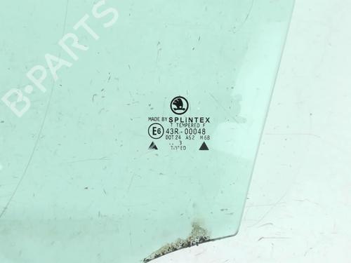 Used Front left door window Front left door window SKODA FABIA I (6Y2) [1999-2008] 35969467 35969467
