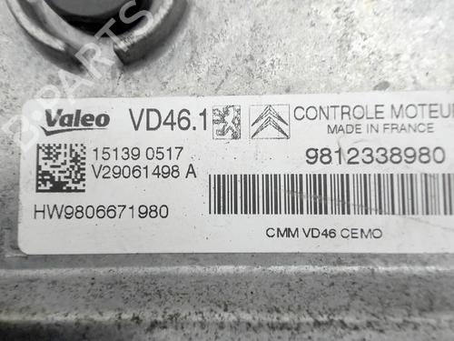 Engine control unit (ECU) PEUGEOT 2008 I (CU_) 1.2 THP 110 / PureTech 110 | BP28361784M57 