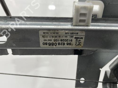 Rear right window mechanism PEUGEOT 3008 I MPV (0U_) 1.6 HDi | BP29256923C25 