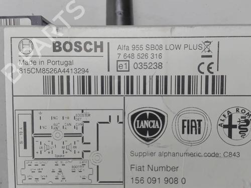 Radio ALFA ROMEO MITO (955_) 1.3 MultiJet (955AXP1A, 955AYC1A) | BP20390194E6 