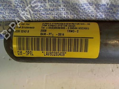Left curtain airbag OPEL CORSA D (S07) 1.4 (L08, L68) | BP20415216C11 