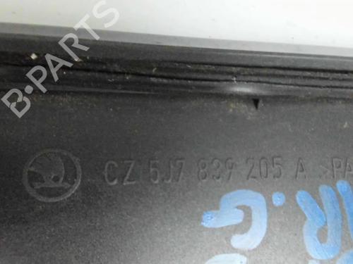 Used Rear left exterior door handle SKODA ROOMSTER (5J7) 1.9 TDI (105 hp) 20393356