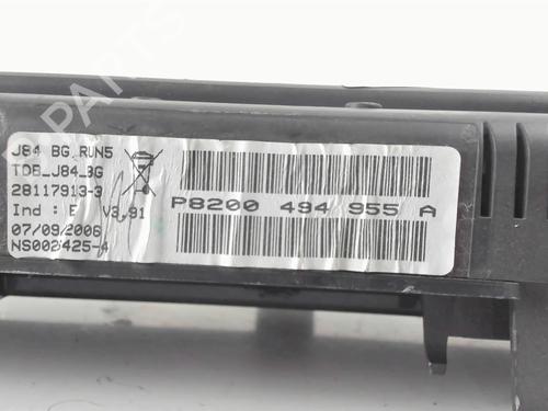 Instrument cluster RENAULT GRAND SCÉNIC II (JM0/1_) 1.5 dCi (JM1E) | BP20387762C47 