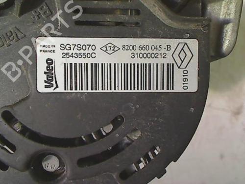 Alternator RENAULT CLIO II (BB_, CB_) 1.2 (BB0A, BB0F, BB10, BB1K, BB28, BB2D, BB2H, CB0A,... | BP20460314M7 