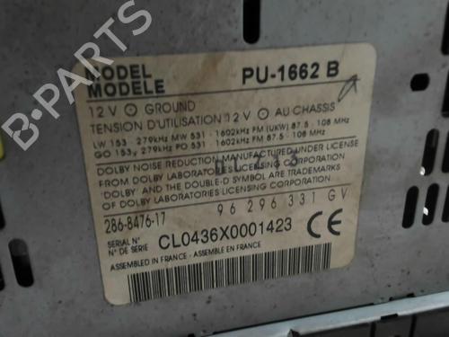 Radio PEUGEOT 607 (9D, 9U) 2.2 HDi | BP31355238E6 