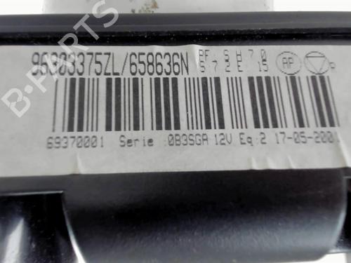 Climate control PEUGEOT 406 Coupe (8C) 2.2 HDI | BP21236797I5 