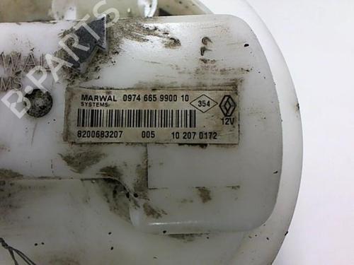 Fuel pump RENAULT CLIO II (BB_, CB_) 1.2 (BB0A, BB0F, BB10, BB1K, BB28, BB2D, BB2H, CB0A,... | BP20470622M76 