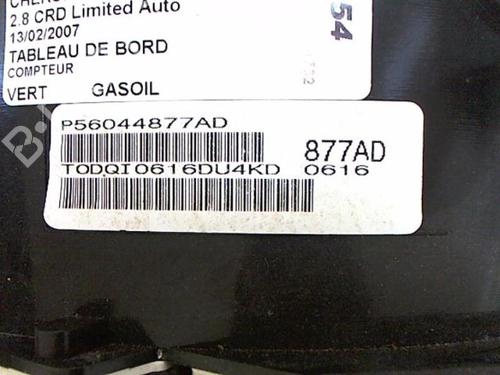Instrument cluster JEEP CHEROKEE (KJ) 2.8 CRD 4x4 | BP20415781C47 