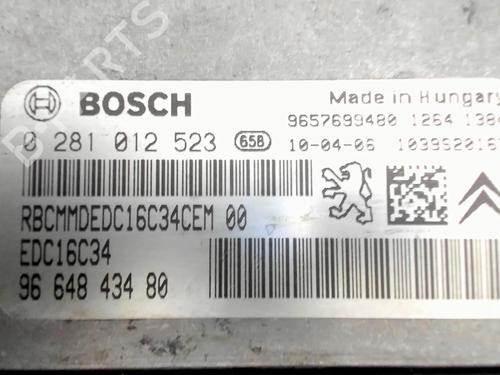 Engine control unit (ECU) CITROËN C3 II (SC_) 1.4 HDi 70 (SC8HZC, SC8HR0, SC8HP4) | BP24867805M57 