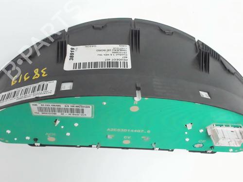 Instrument cluster PEUGEOT 407 (6D_) 1.6 HDi 110 (6D9HZC, 6D9HYC) | BP20460306C47 