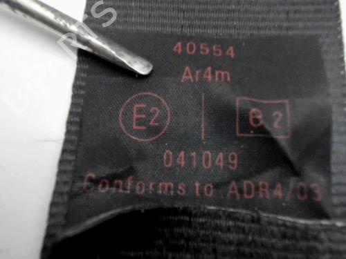 Rear right seatbelt CITROËN C3 Pluriel (HB_) 1.6 | BP33894692I28 - Image 5
