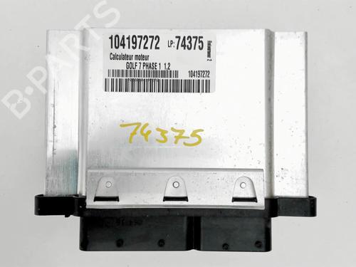 Used Engine control unit (ECU) VW GOLF VII (5G1, BQ1, BE1, BE2) 1.2 TSI (105 hp) 25009202
