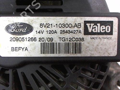 Alternator MAZDA 2 (DE_, DH_) 1.4 MZR-CD | BP20403721M7 