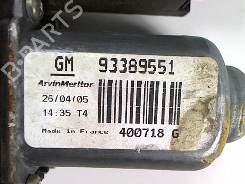 Front left window mechanism OPEL MERIVA A MPV (X03) 1.3 CDTI (E75) | BP20466553C22 