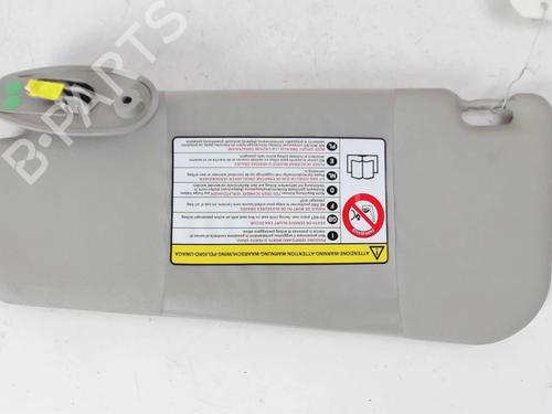 Used Right sun visor ALFA ROMEO MITO (955_) 1.6 JTDM (955AXC1B) (120 hp) 20439666