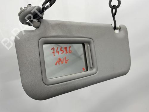 Used Left sun visor Left sun visor TOYOTA VERSO S (_P12_) 1.4 D4-D (NLP121_, NLP121R) (90 hp) 20610082 20610082