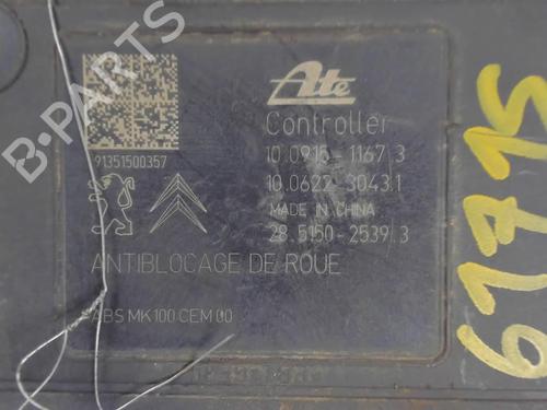 Used ABS pump ABS pump CITROËN C3 II (SC_) 1.4 HDi 70 (SC8HZC, SC8HR0, SC8HP4) (68 hp) 20447450 20447450