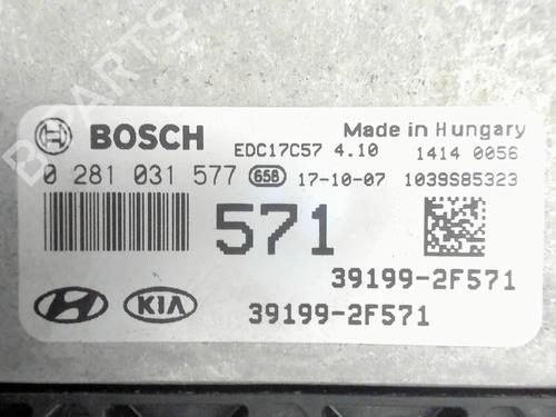 Engine control unit (ECU) HYUNDAI TUCSON (TL, TLE) 2.0 CRDi | BP27293822M57 