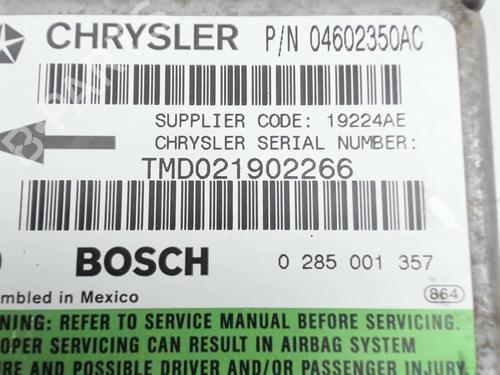 ECU airbags CHRYSLER 300M (LR) 2.7 V6 24V | BP21240559M53 