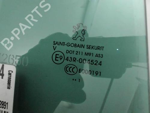 Rear right door window PEUGEOT 207 SW (WK_) 1.6 HDi | BP27091845C21 