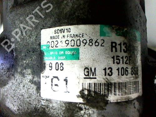 Used AC compressor AC compressor OPEL AGILA B (H08) 1.3 CDTI (F68) (75 hp) 20448707 20448707