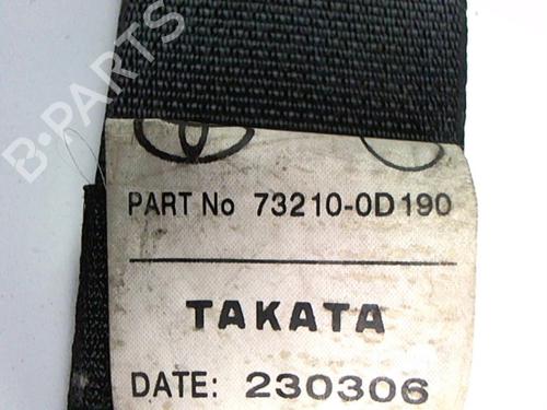 Used Front right seatbelt Front right seatbelt TOYOTA YARIS (_P9_) 1.4 D-4D (NLP90_, NLP90R) (90 hp) 20466618 20466618
