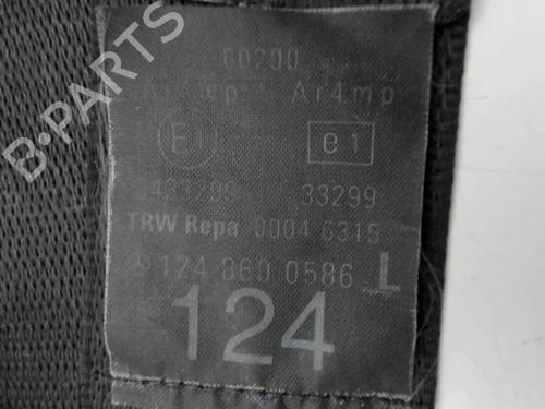 Used Front left seatbelt Front left seatbelt MERCEDES-BENZ 124 Saloon (W124) 250 D (124.125) (94 hp) 36149720 36149720