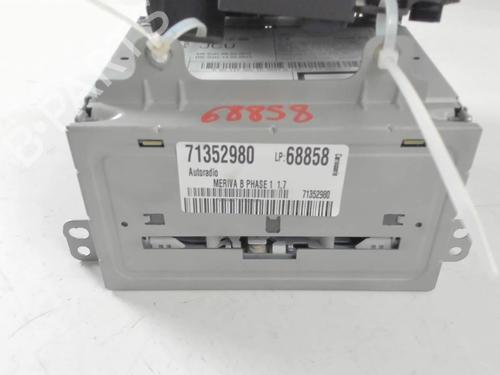 Radio OPEL MERIVA B MPV (S10) 1.7 CDTI (75) | BP20446284E6 