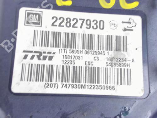 Used ABS pump OPEL INSIGNIA A Sports Tourer (G09) 2.0 CDTI (35) (131 hp) 20445255