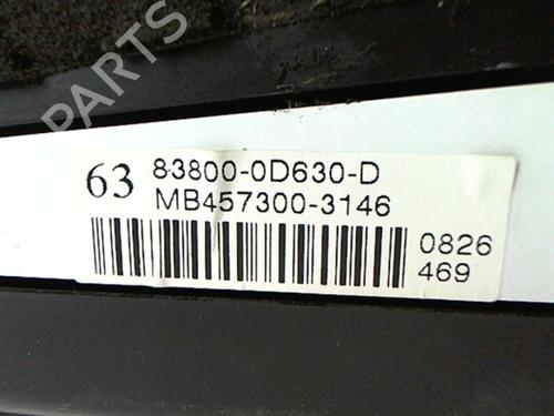 Instrument cluster TOYOTA YARIS (_P9_) 1.4 D-4D (NLP90_, NLP90R) | BP20466615C47 