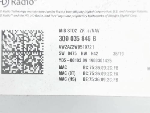 Radio VW CRAFTER Van (SY_, SX_) 2.0 TDI FWD (SYB, SYC, SYD) | BP32396723E6