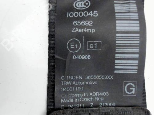 Front left seatbelt CITROËN C5 III Break (RW_) 1.6 HDi 110 | BP33314741I26  - Image 6