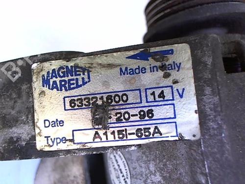 Alternator FIAT PUNTO (176_) 55 1.1 | BP20452581M7 