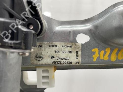 Used Rear right window mechanism Rear right window mechanism NISSAN PULSAR Hatchback (C13) 1.5 dCi (110 hp) 20387562 20387562