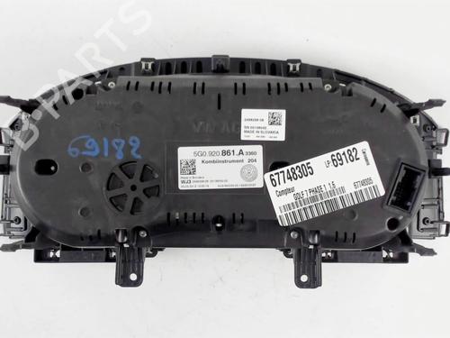 Instrument cluster VW GOLF VII (5G1, BQ1, BE1, BE2) 1.6 TDI | BP20424500C47